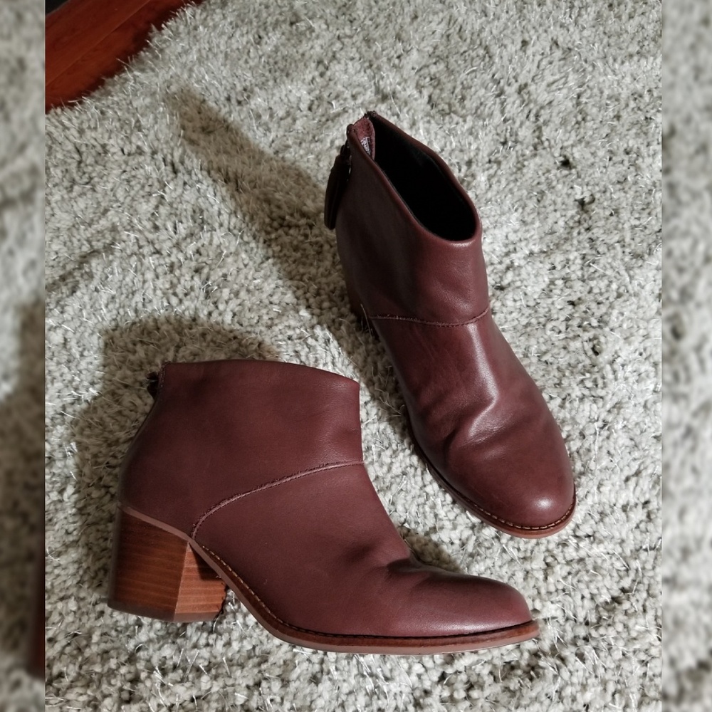 Ankle booties.